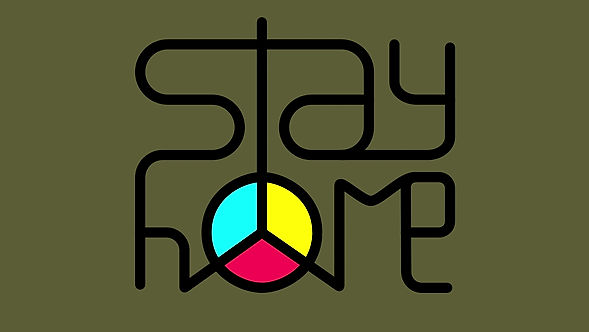Stay home peace